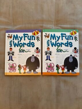 Southwestern My Fun with Words Children's Learning Book A-K and L-Z